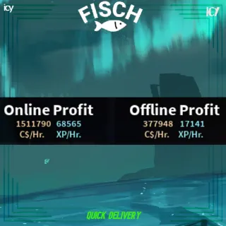 Aquarium 1.5M C$ & 68k XP/Hr - Fisch