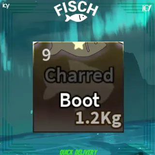 charred boot - fisch