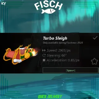 Turbo Sleigh - Fisch