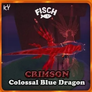 Crimson Colossal Blue Dragon - Fisch