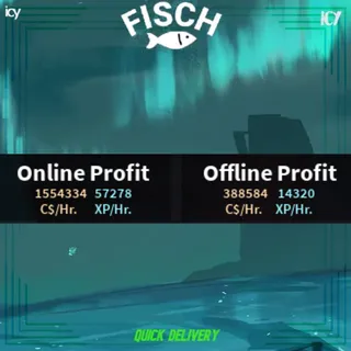 Aquarium 1.5M C$ & 57k XP/Hr - Fisch