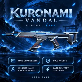 EUROPE | Rare | Kurnoami Vandal | Mail Changeable + Full Access