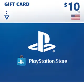 PlayStation Network PSN 10 USD (Stockable)