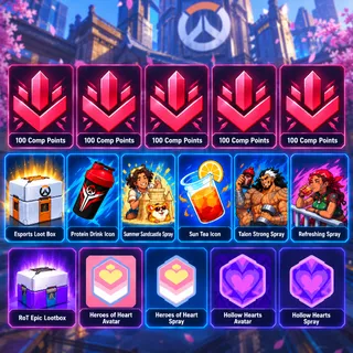 Overwatch 2 Twitch Drops | 17 Rewards
