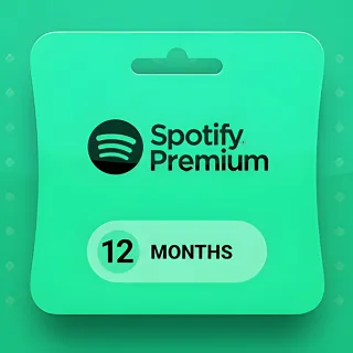 SPOTIFY PREMIUM – 12 MONTHS (INDIVIDUAL PLAN) GLOBAL 