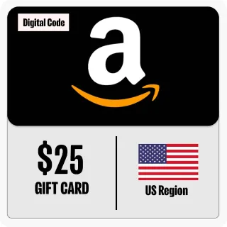 Amazon US 25 USD Storable Card