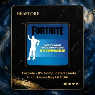 Fortnite - It's Complicated Emote (DLC) PC GLOBAL 🔑 INSTANT DELIVERY ⚡