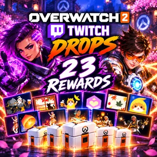 Overwatch 2 Twitch Drops – 23 Rewards | Sombra Skins, Sprays, Avatars & Loot Boxes