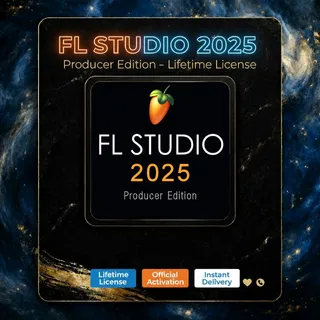 FL Studio 2025 Producer Edition – Official License Activation (Windows / macOS / Apple Silicon) | Lifetime Access