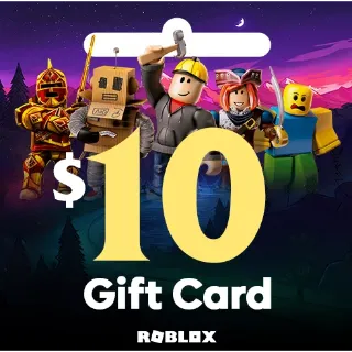 Roblox Card $10 Global Robux