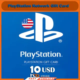 PlayStation Network (PSN) 10 USD