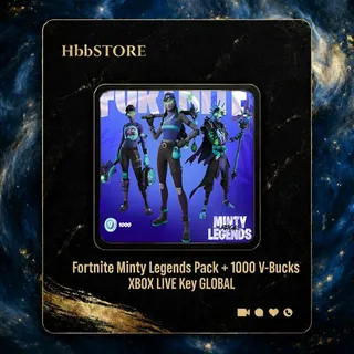 Fortnite Minty Legends Pack (Xbox Global) + 1000 V-Bucks 🔑 Instant Key | Cheap Price 💎 