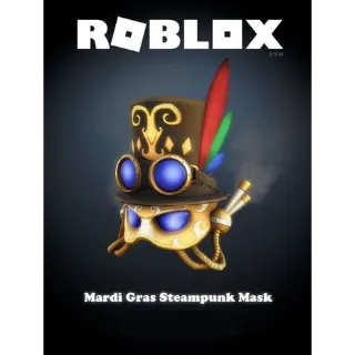 Roblox - Mardi Gras Steampunk Mask GLOBAL