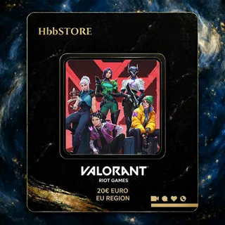 🔥 Valorant / Riot Games Gift Card 20€ EU 🔑 OFFICIAL | INSTANT DELIVERY ⚡ LIMITED STOCK