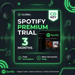 Spotify Premium Trial Key | 3 Months 🎵 | Fast Activation ⚡ | New Accounts Only ⚠️