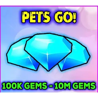 10M GEMS PETS GO