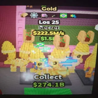 Gold Los 25 222.5m/s