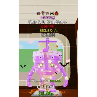 Dreamy Ship ship 5 traits 63.5qi Max