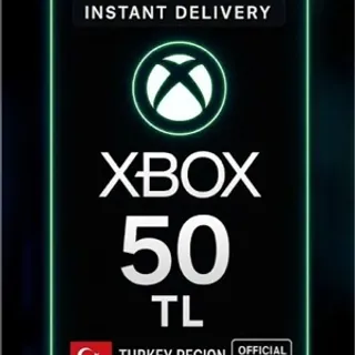 Xbox gift card 50 try Tl fast delivery 