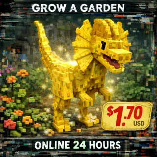 Golden Dilophosaurus