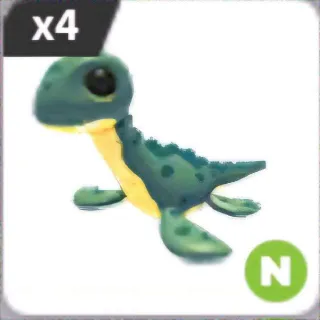 X4 Neon Elasmosaurus