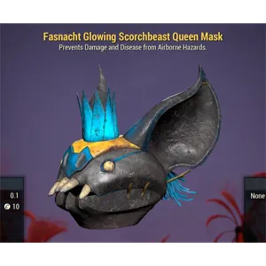 Glowing Queen Mask