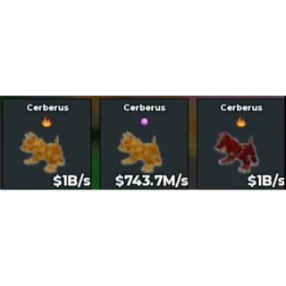 BUNDLE CERBERUS | 3 PIECES | STEAL A BRAINROT