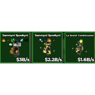 2 SAMMYNI SPOOKYNI AND LA SECRET COMBINASION | STEAL A BRAINROT BUNDLE