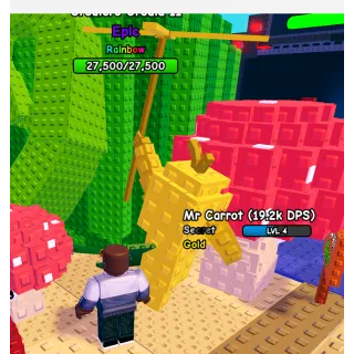 23K LVL 5 DPS GOLD MR CARROT