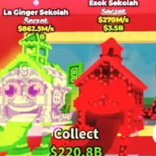 CURSED ESOK SEKOLAH 270M/S | STEAL A BRAINROT