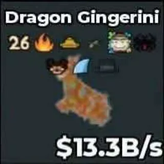 13.3B/S DRAGON GINGERINI | 26 TRAIT AND OTHER TRAITS | STEAL A BRAINROT