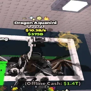 10.3B/S DRAGON AQUANINI | STEAL A BRAINROT
