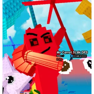 51.8K DPS LVL 1 RUBY MR CARROT