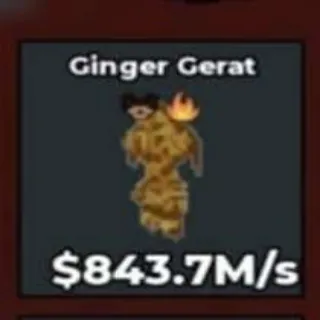 GINGER GERAT | RARE MUTATION |×STEAL A BRAINROT