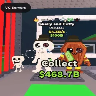 4.3B/S SKELLY AND COFFY | TRAITED | STEAL A BRAINROT