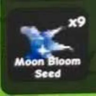 1x MOON BLOOM SEED | GROW A GARDEN 2