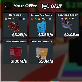 STEAL A BRAINROT BUNDLE | ALL ITEMS ARE INCLUDED | ALL BRAINROTS | READ DESCRIPTION