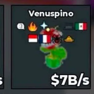 7B/S | VENUSPINO | TRAITED | STEAL A BRAINROT