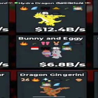 6.8B/S | BUNNY AND EGGY | STEAL A BRAINROT