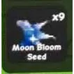 10x MOON BLOOM SEED | GROW A GARDEN 2