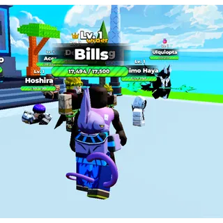 BILLS (BEERUS) | ROLL AN ANIME TO FIGHT