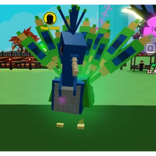 RAINBOW HUGE PEACOCK (RB)