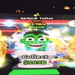 LUCK SKIBIDI TOILET 2.7B/S | OG | STEAL A BRAINROT