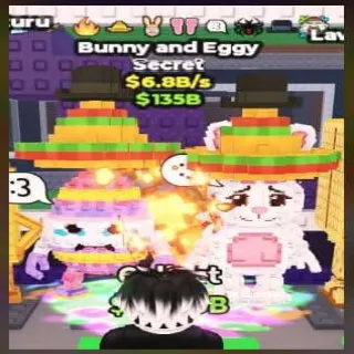 6.8B/S BUNNY AND EGGY | TRAITED | STEAL A BRAINROT