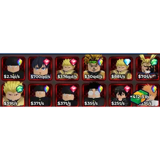 2.1QI/S | MOBB MONEYMAKER | ANIME DICE