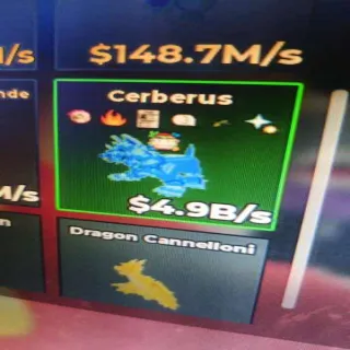 4.9B/S CERBERUS | TRAITED | STEAL A BRAINROT