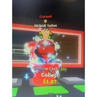 14 EXISTS | CUSRED SKIBIDI TOILET | STEAL A BRAINROT