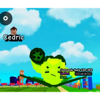 6.8M DPS TITANIC NEON APPLE COMMANDO