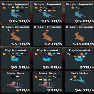 DIGI NARWHAL | 6.5B/S | STEAL A BRAINROT