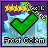 10x FROST GOLEM | GTD